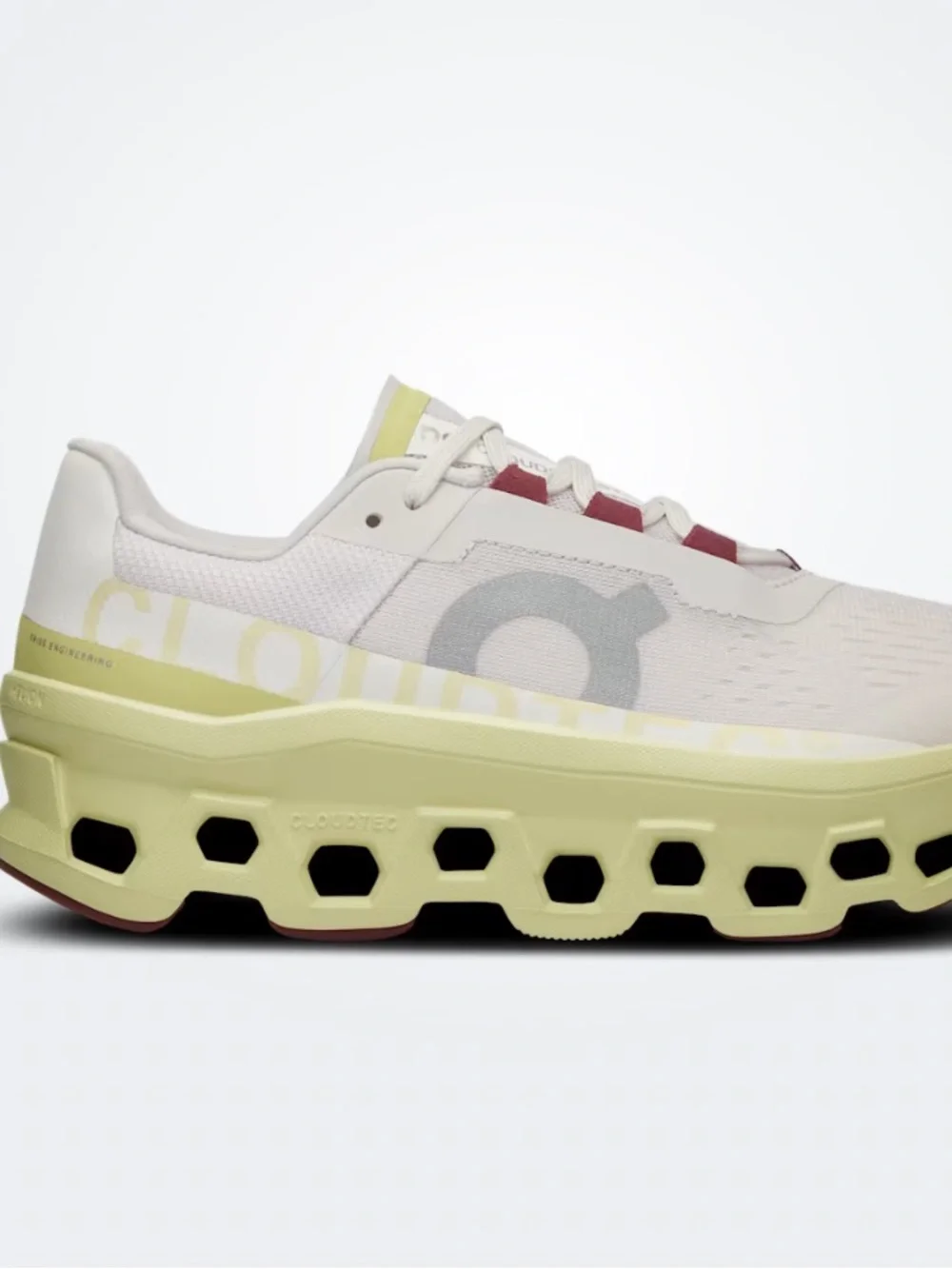 On Running Cloudmonster  Frost Acacia Road Sneakers